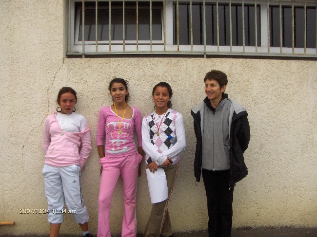 Les benjamines filles Les benjamines filles